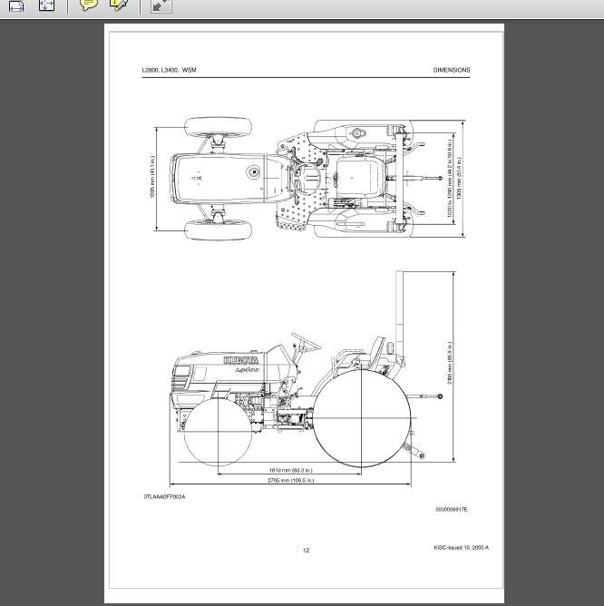 kubota l3400 parts diagram