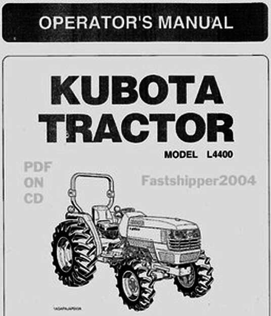 kubota l4400 parts diagram