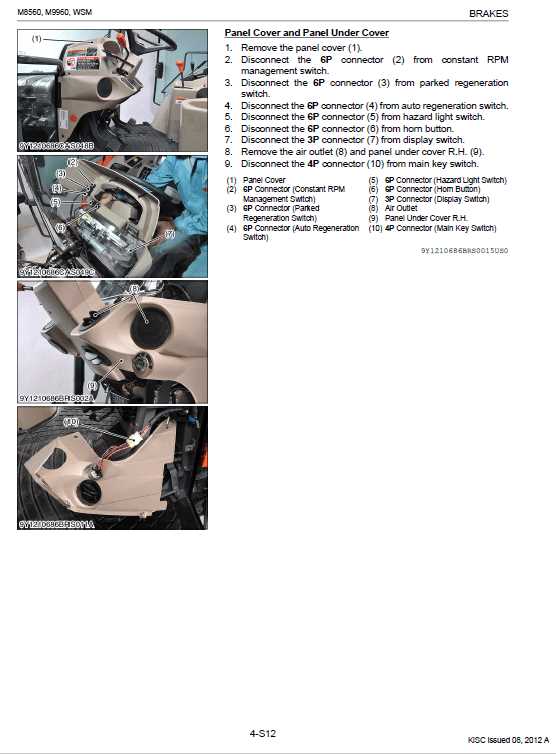 kubota m9960 parts diagram