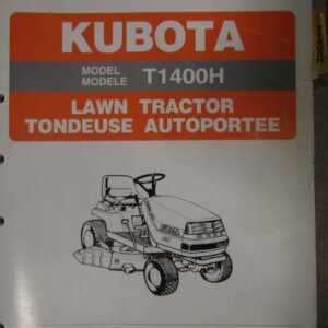 kubota t1460 parts diagram