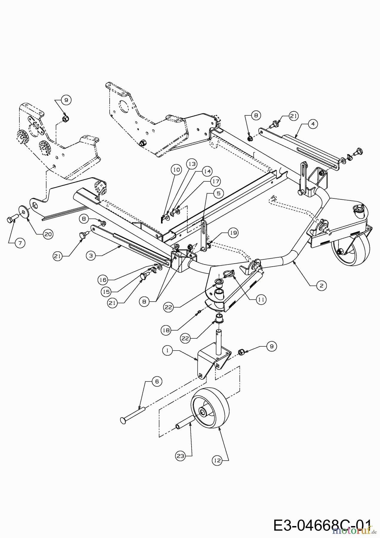 kubota z121s parts diagram