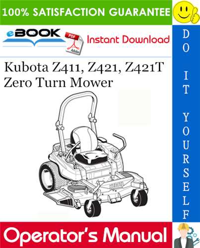 kubota z421 deck parts diagram