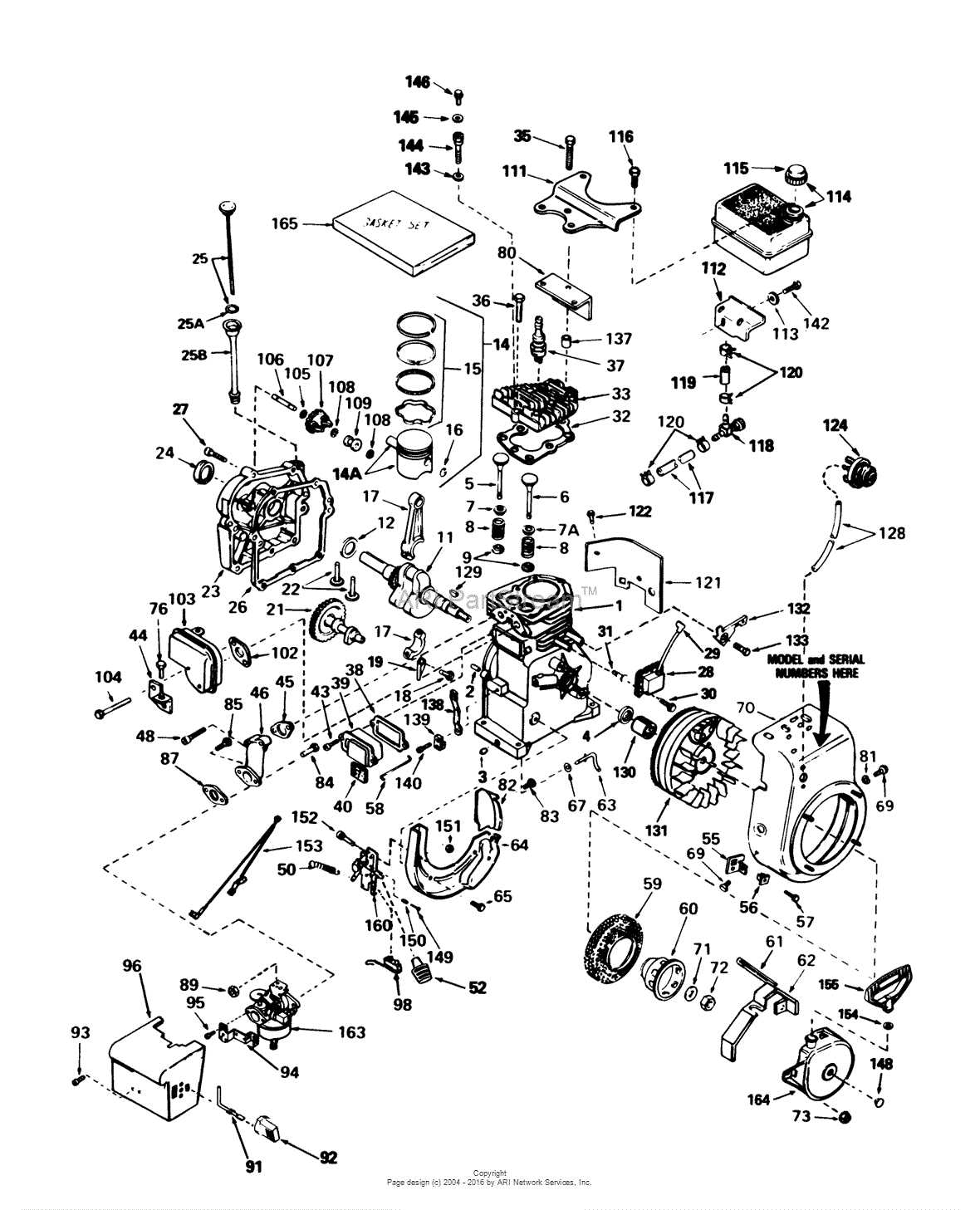 toro 521 parts diagram