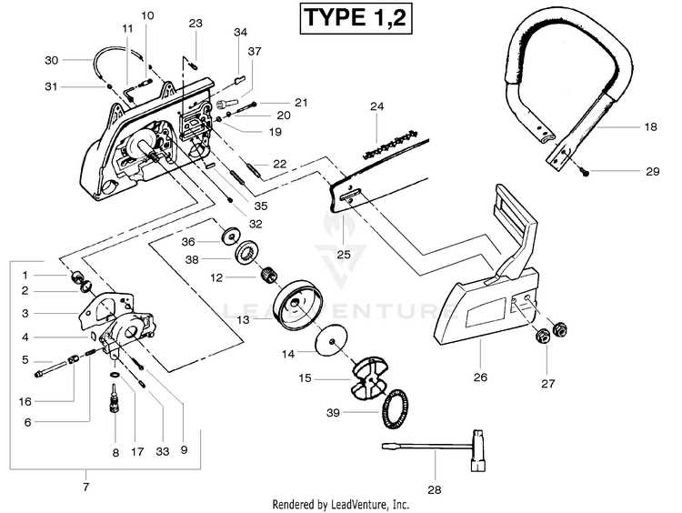 poulan pro parts diagram