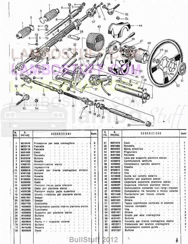 lamborghini parts diagram