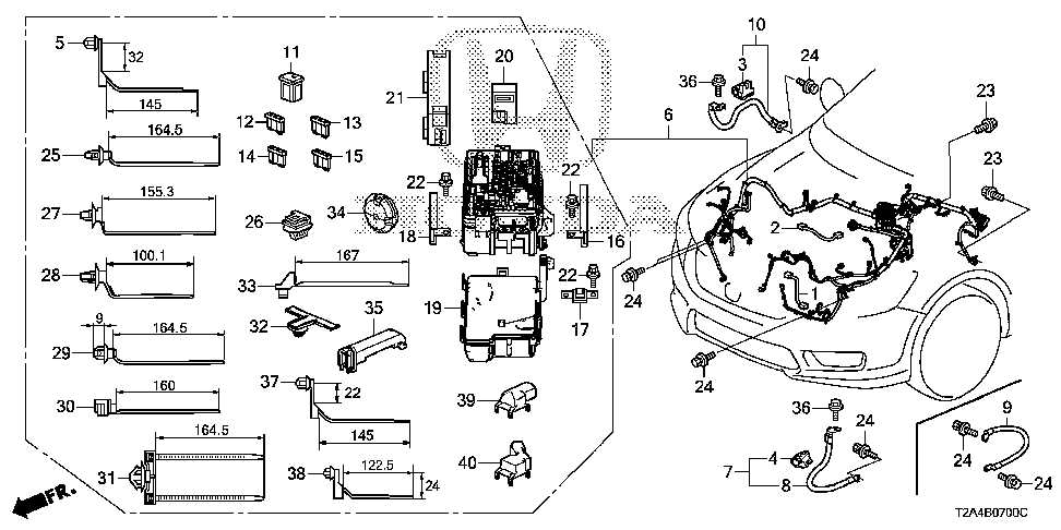 honda accord engine parts diagram