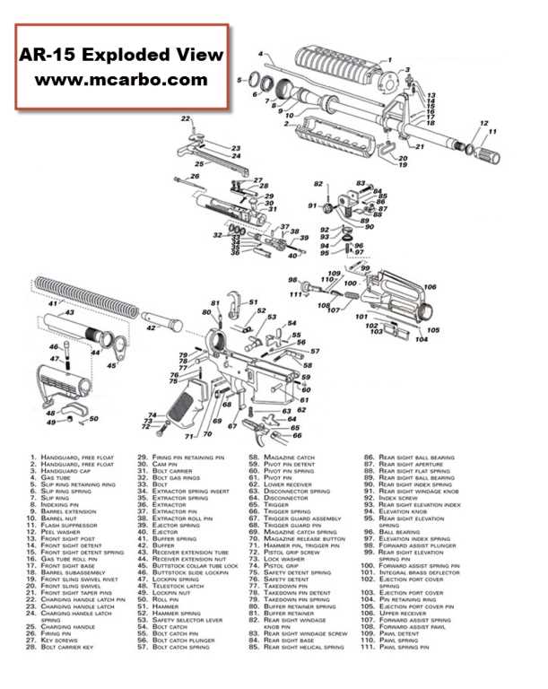 springfield hellcat parts diagram