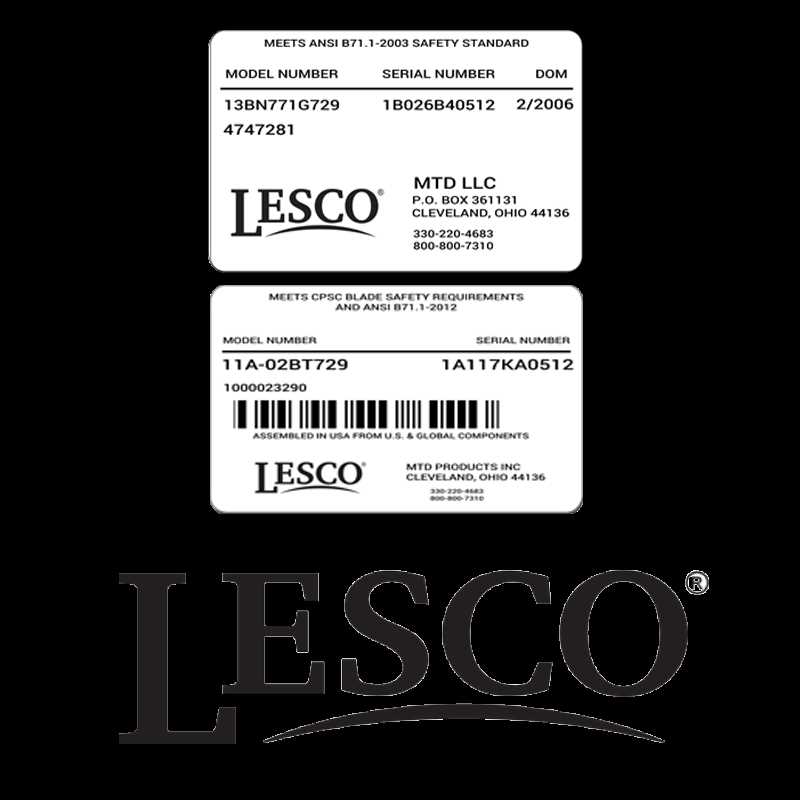 lesco 36 walk behind parts diagram