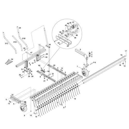 lesco hps chariot parts diagram