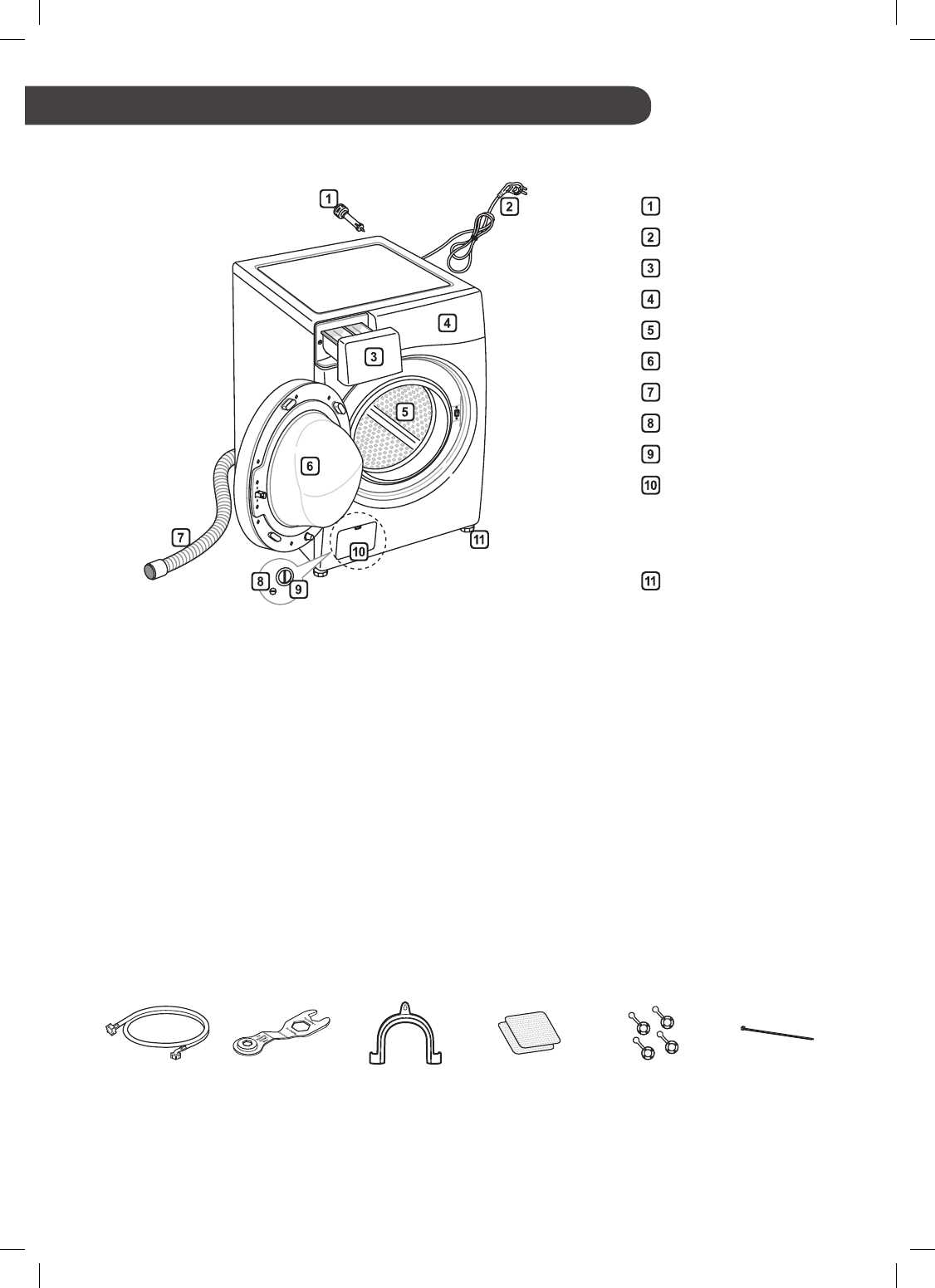 lg washing machine parts diagram