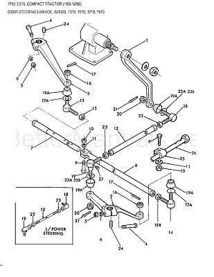 ford 1710 tractor parts diagram