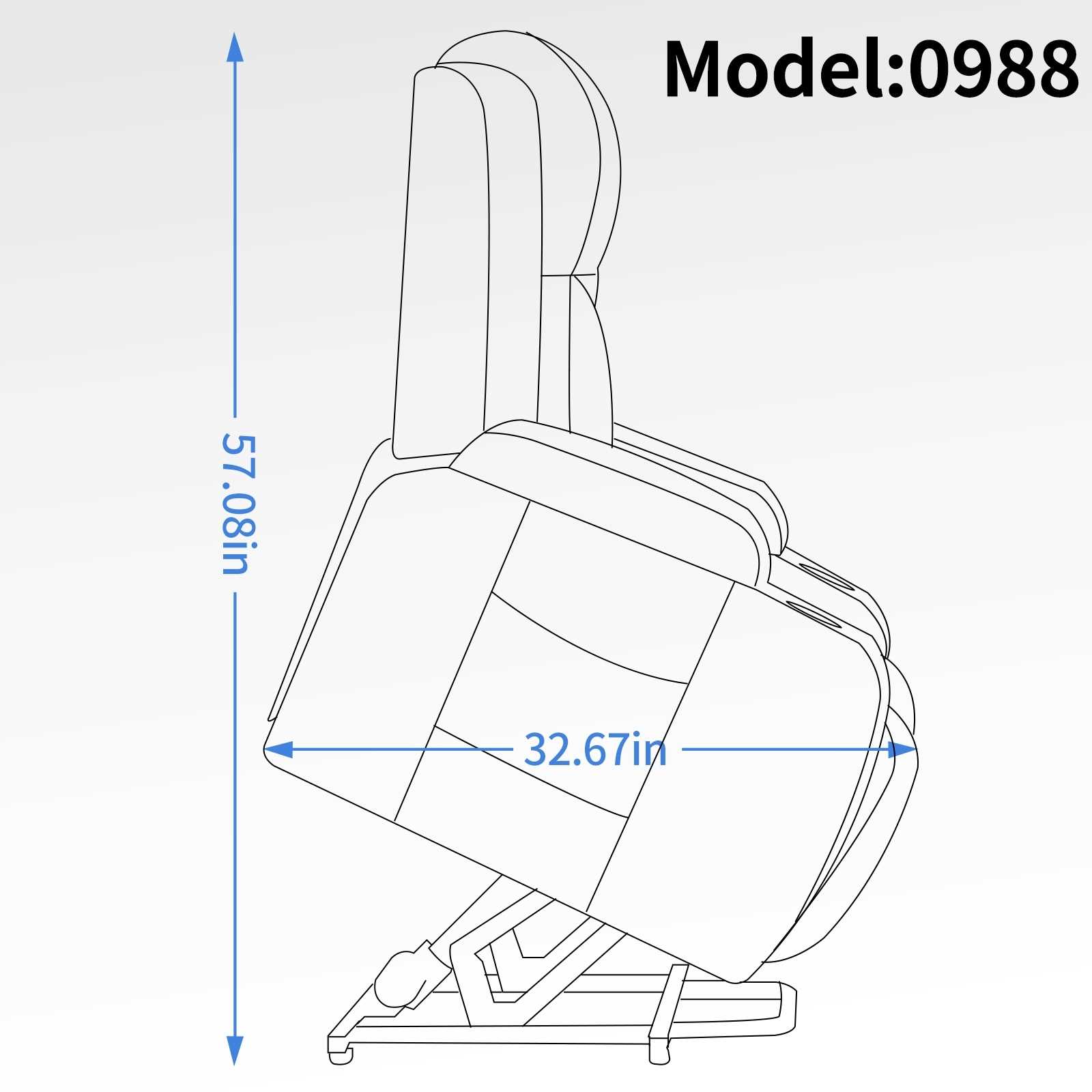 lift chair parts diagram