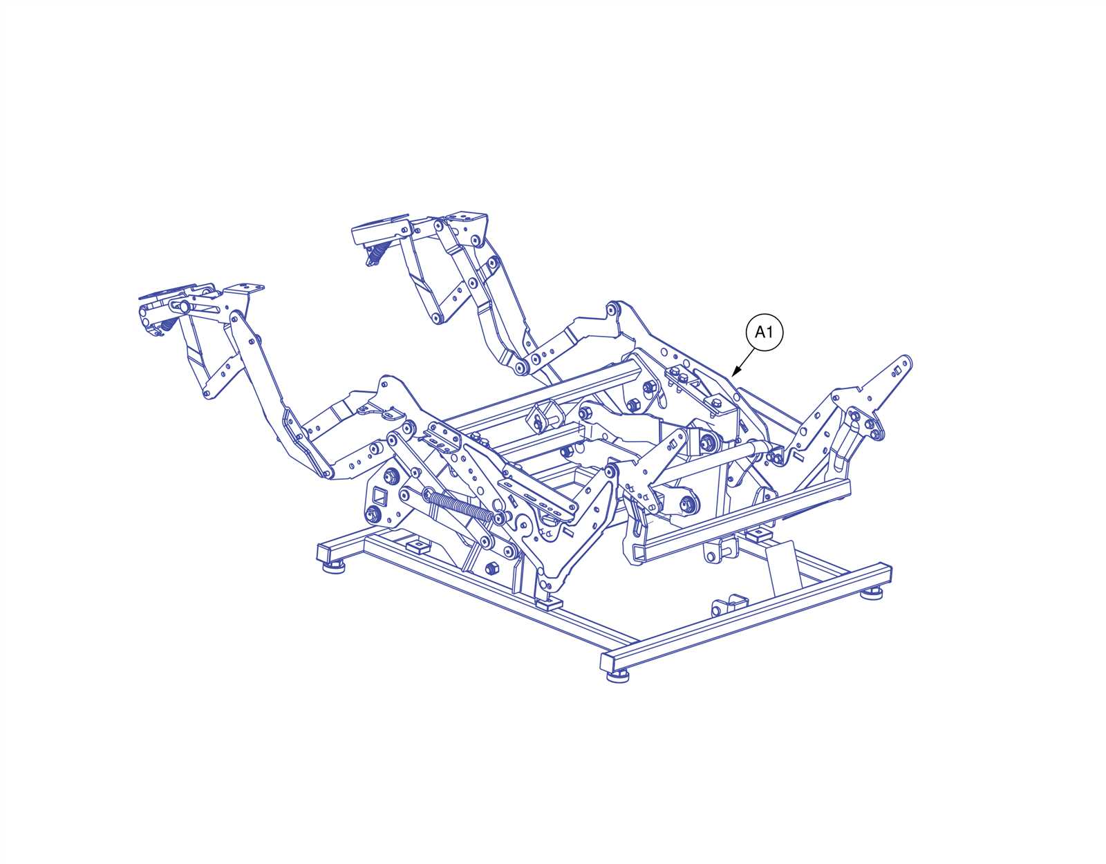 lift chair parts diagram