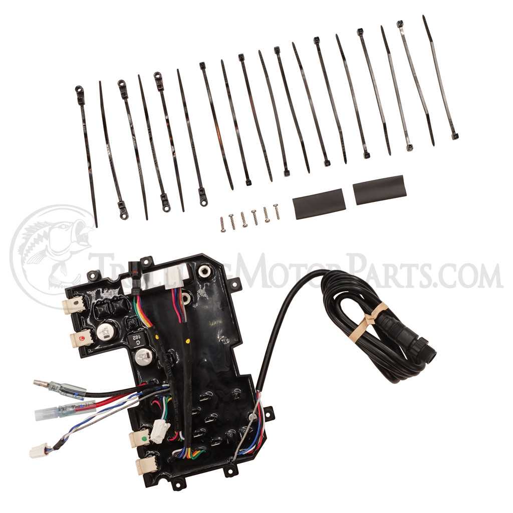 lowrance ghost trolling motor parts diagram