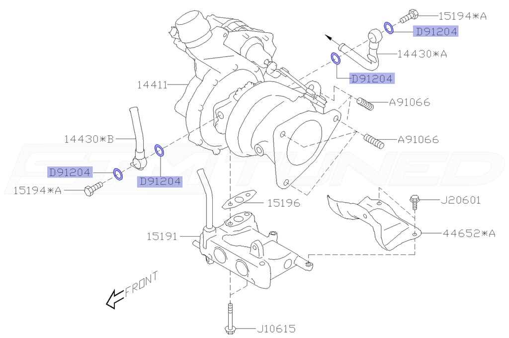 subaru pressure washer parts diagram