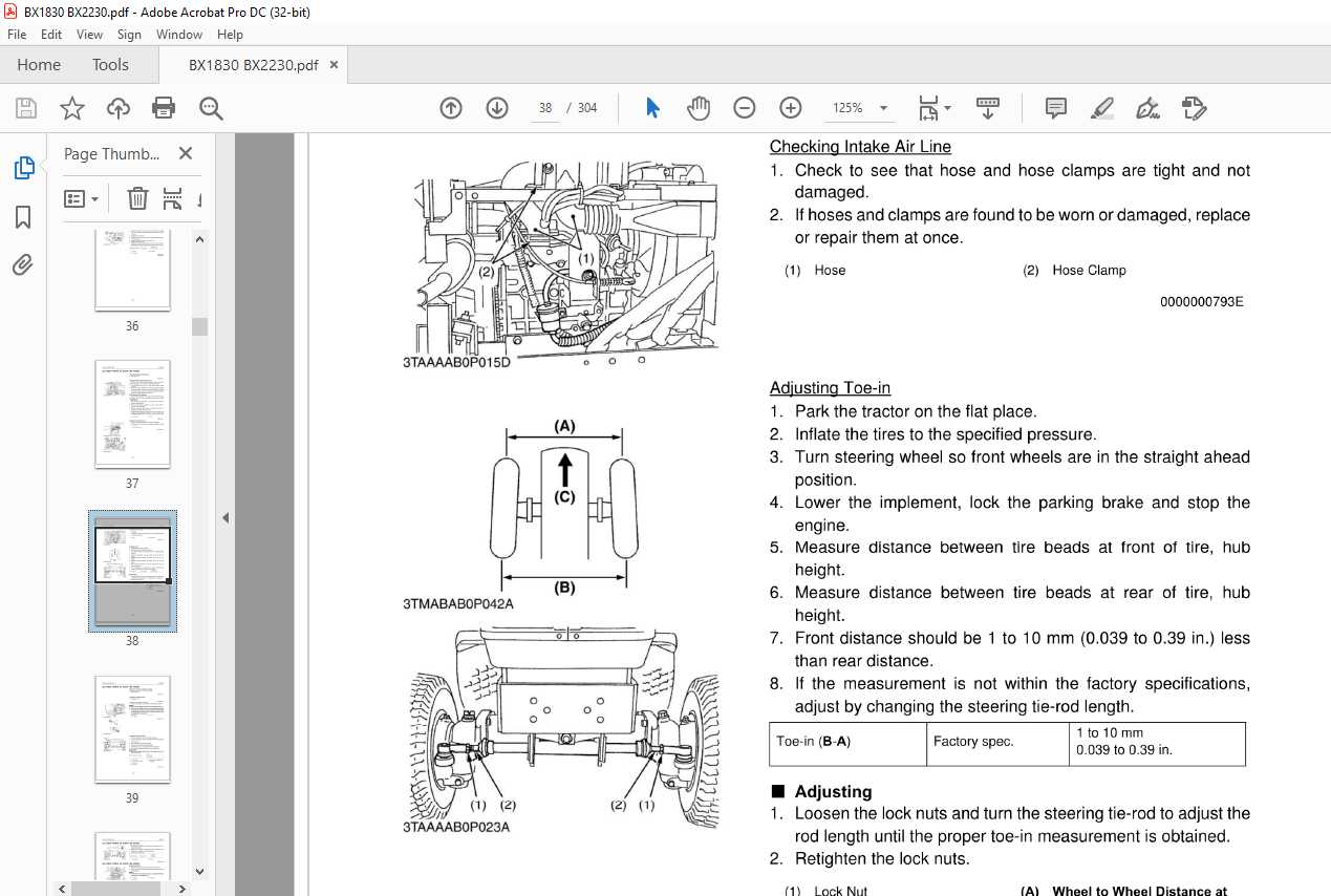 kubota bx2230 parts diagram