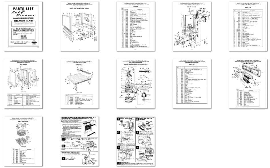 hotpoint dishwasher parts diagram