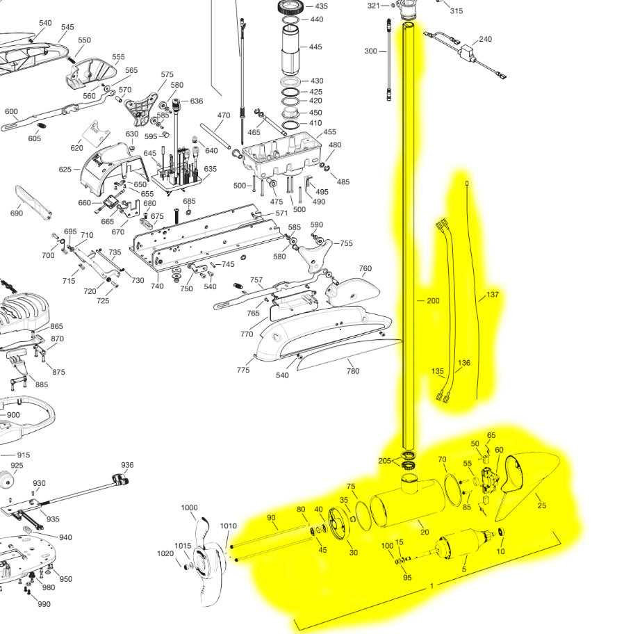 minn kota maxxum parts diagram