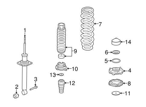 strut parts diagram