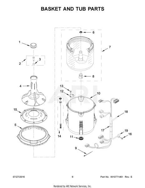 maytag wringer washer parts diagram