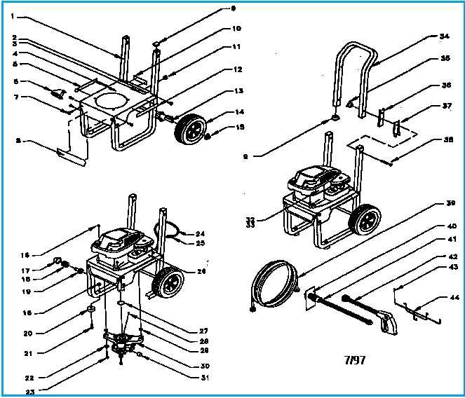 craftsman pressure washer parts diagram