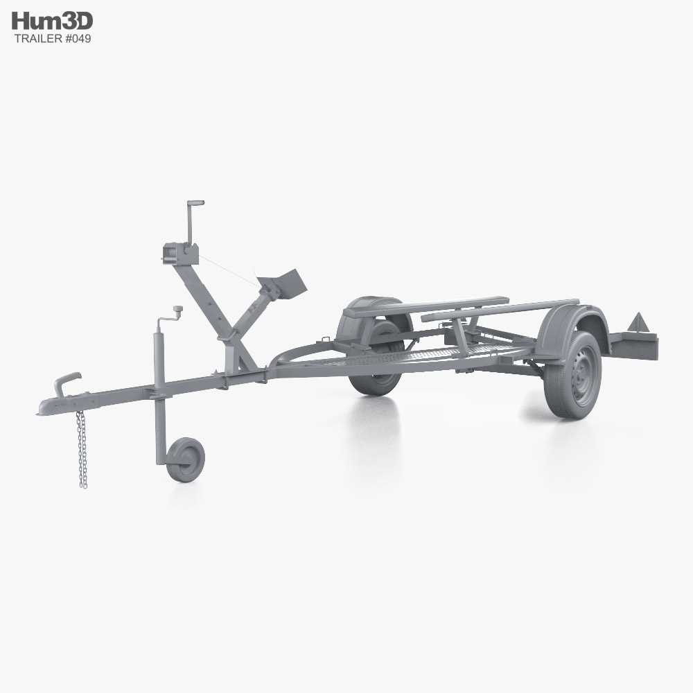 boat trailer parts diagram