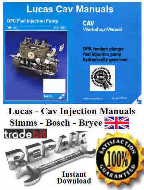 lucas cav injection pump parts diagram