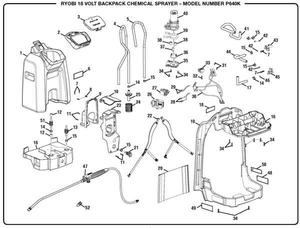 county line sprayer parts diagram