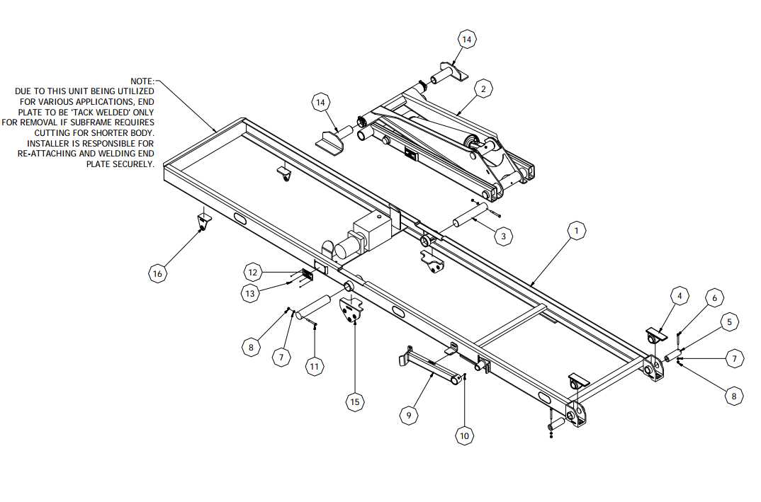 hoist parts diagram