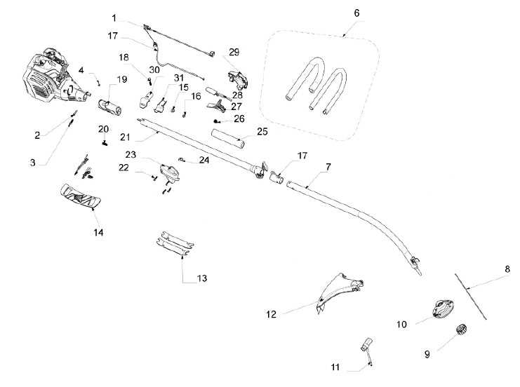 stihl fs45 parts diagram