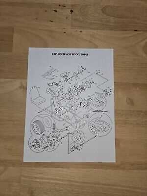 manco go kart parts diagram