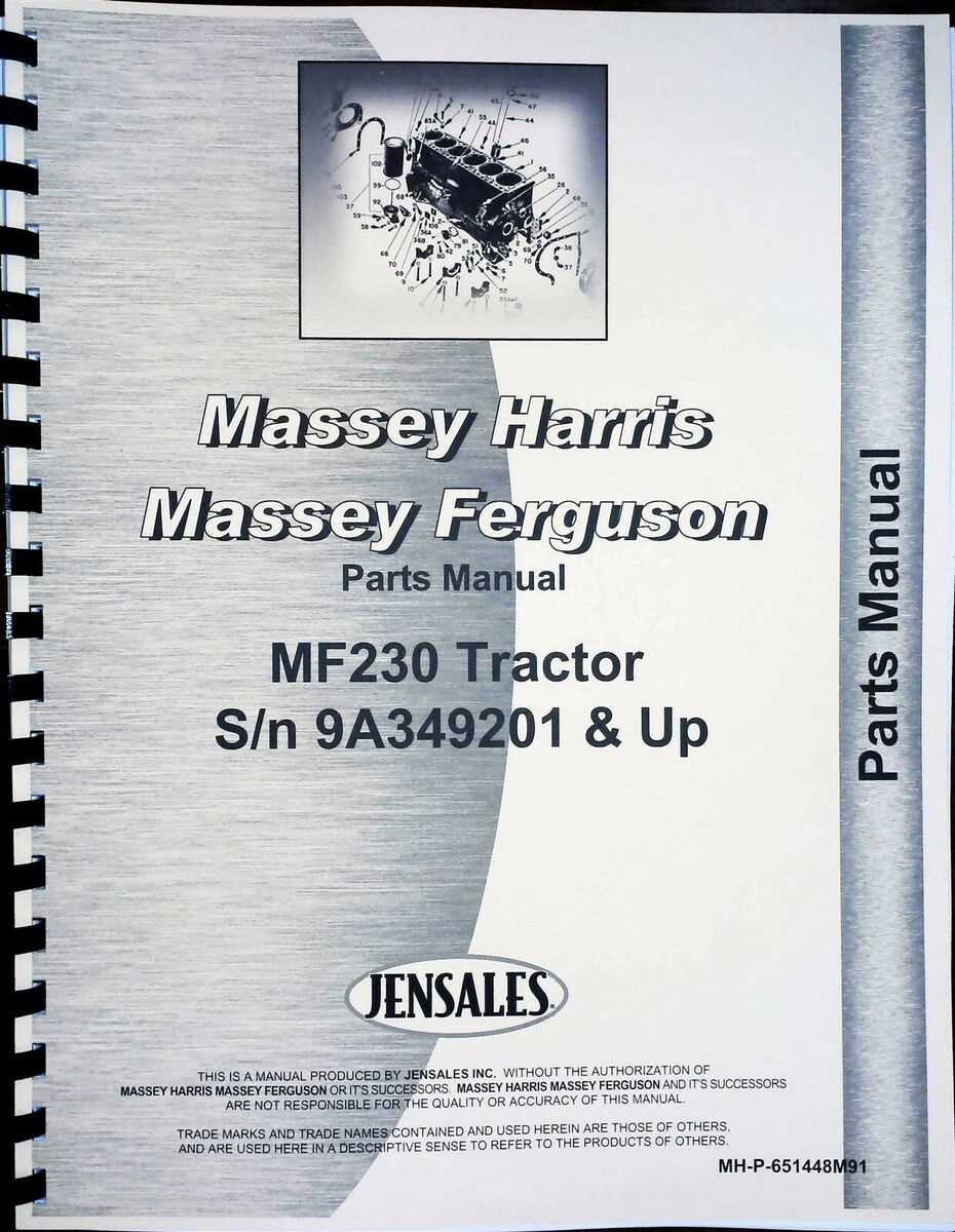 massey ferguson 231s parts diagram