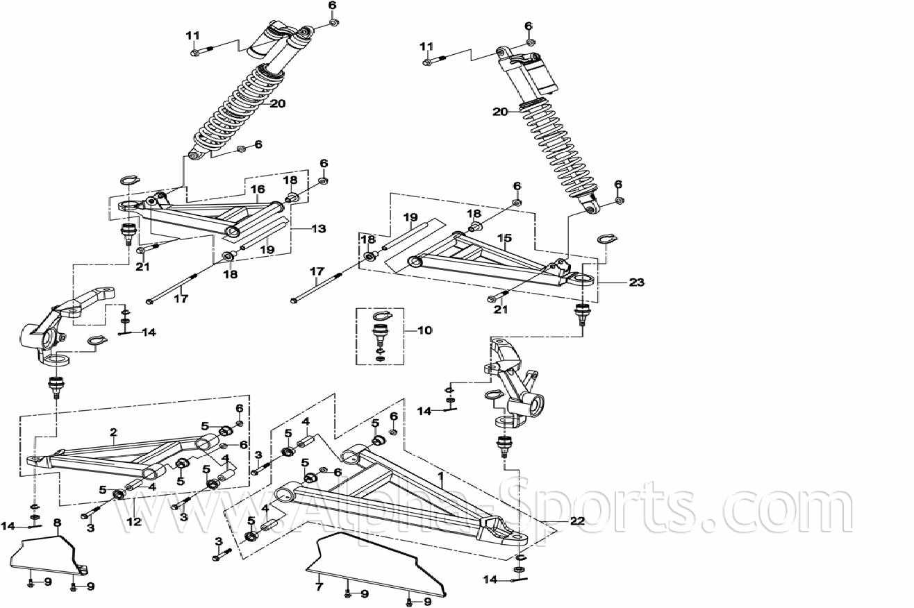 massimo 500 utv parts diagram