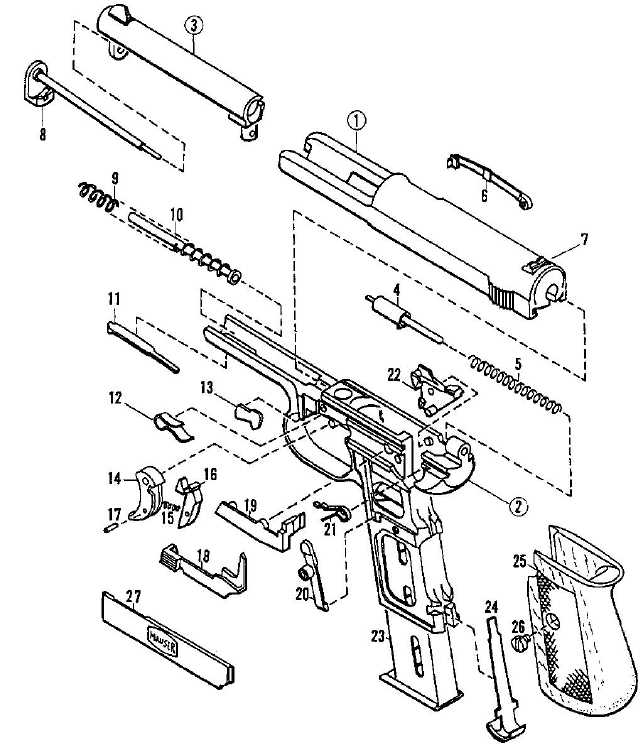 mauser parts diagram