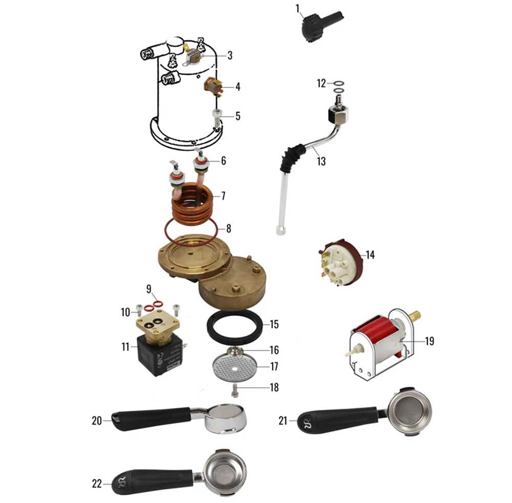 rancilio silvia parts diagram