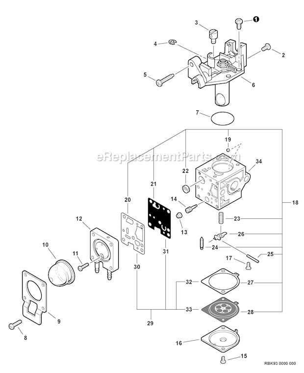 echo pas 225 parts diagram