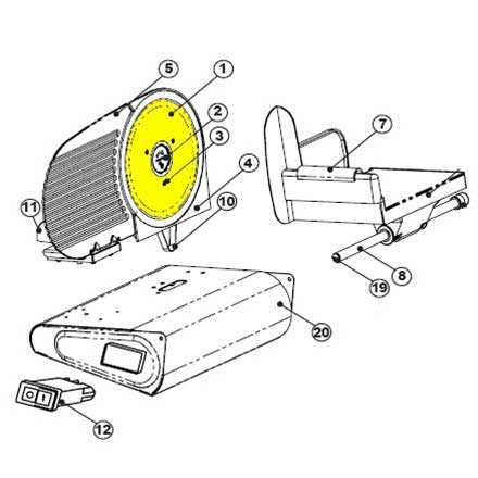 meat slicer parts diagram