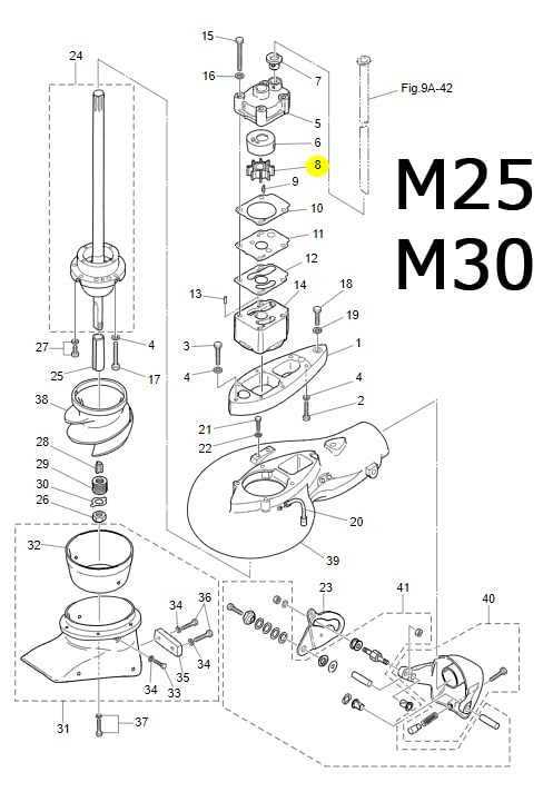 mercury 25 hp 2 stroke parts diagram