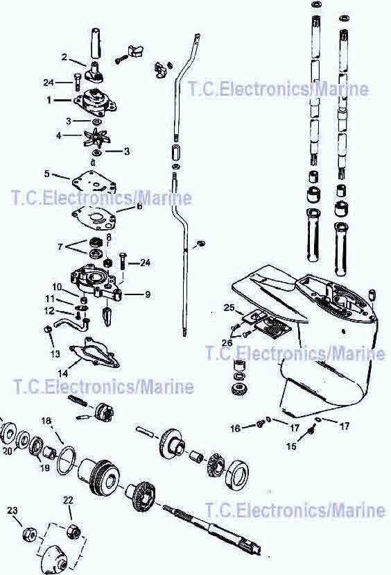 mercury 9.9 4 stroke parts diagram