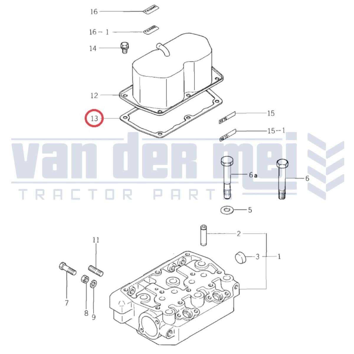 mitsubishi tractor parts diagram