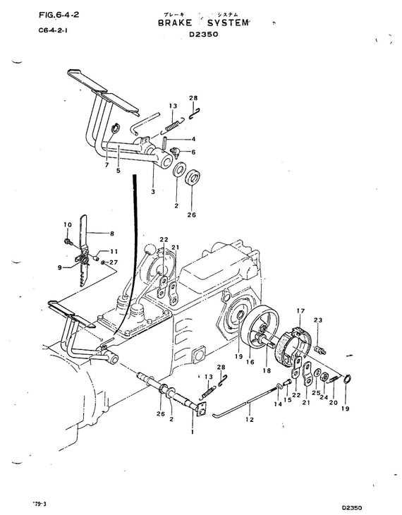 mitsubishi tractor parts diagram