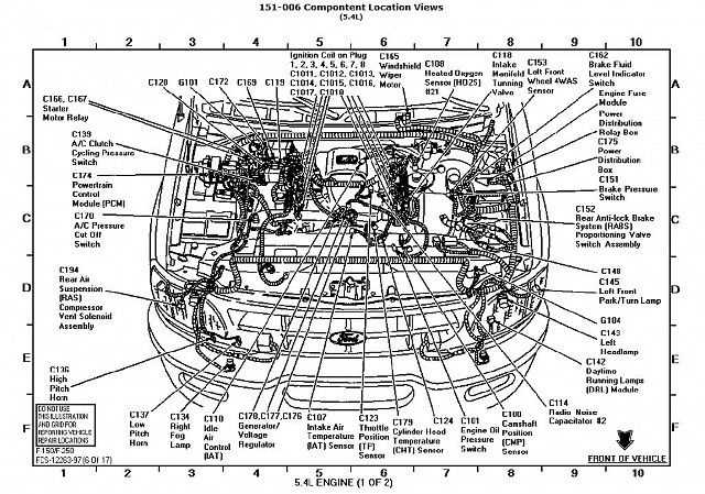 2005 ford f150 interior parts diagram