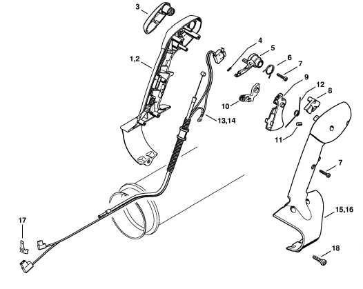 stihl br 600 parts diagram