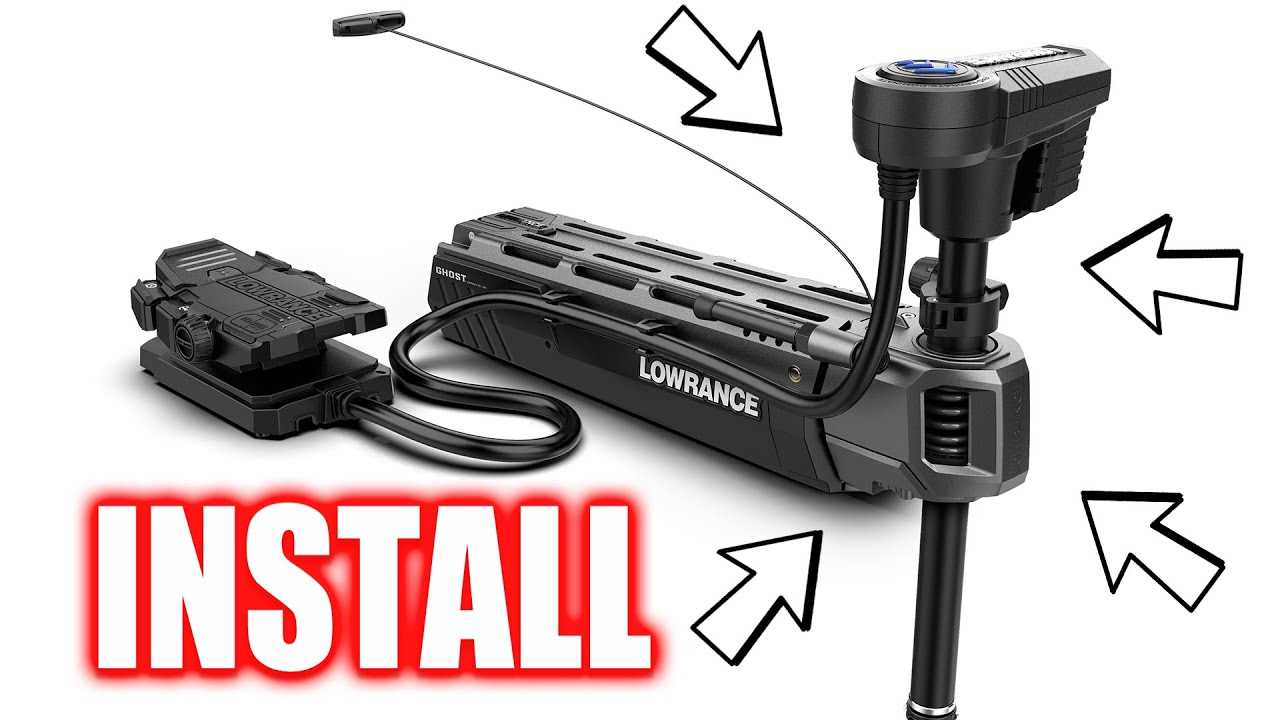 lowrance ghost parts diagram