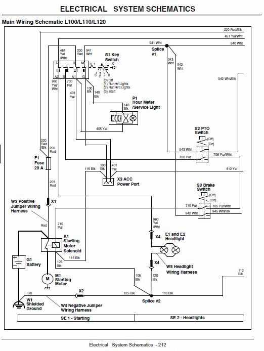 john deere l118 parts diagram