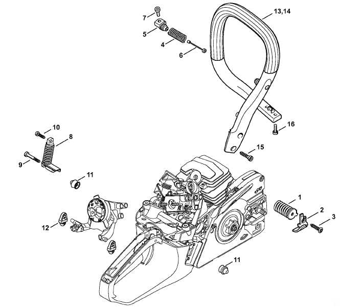 ms251 parts diagram