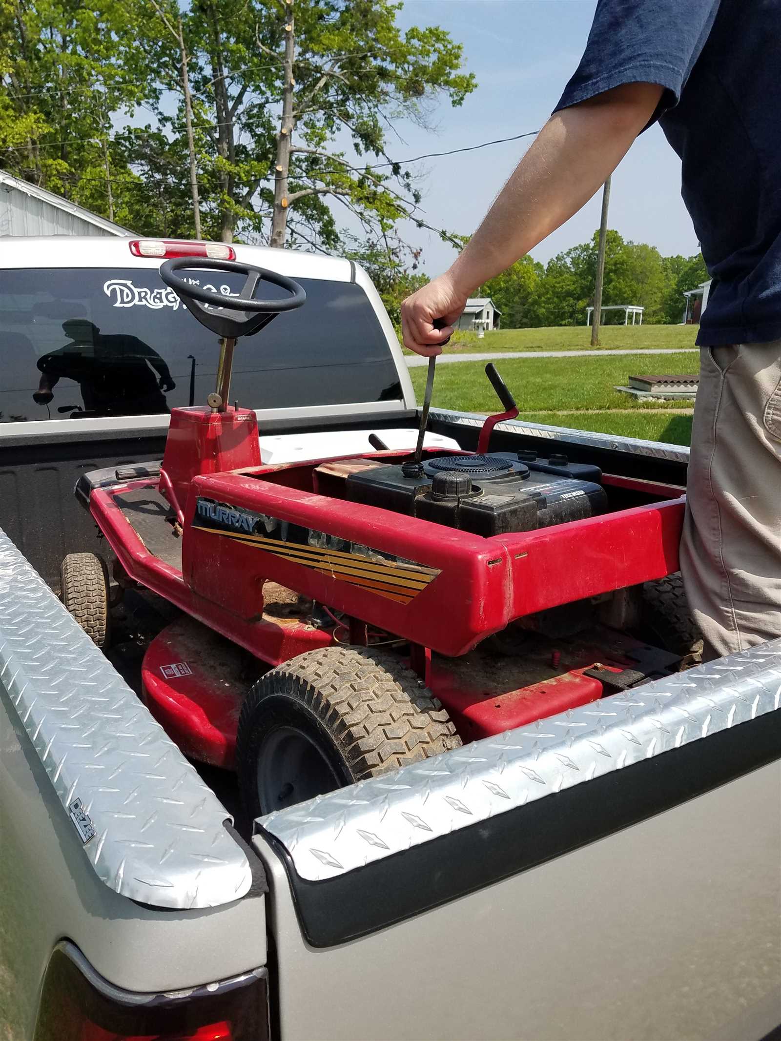 murray riding lawn mower parts diagram