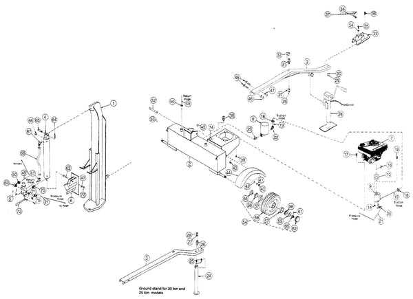 mtd 20 ton log splitter parts diagram