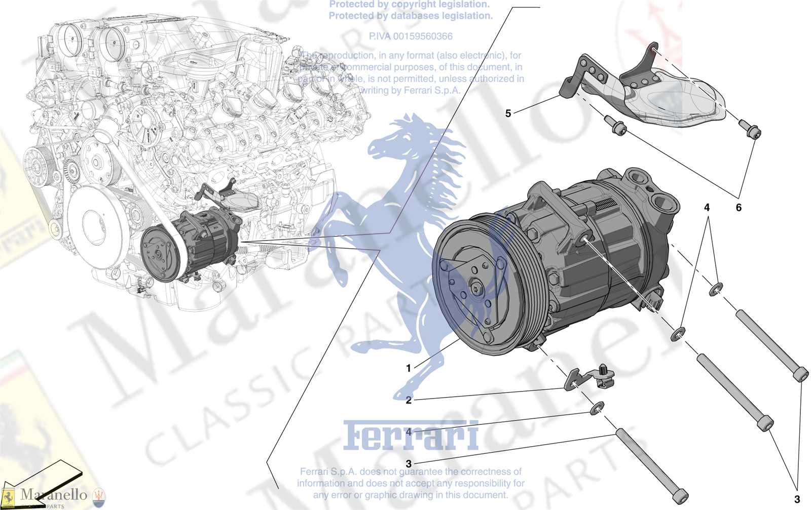 ac compressor parts diagram