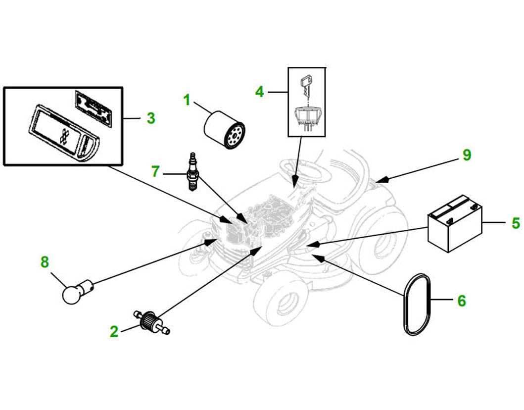 john deere 54 edge mower deck parts diagram